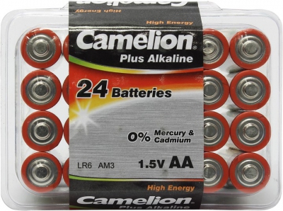  Camelion LR6-24 Super/Ultra/Plus, Size "AA", 1.5V,  (alkaline) <.  24  >  