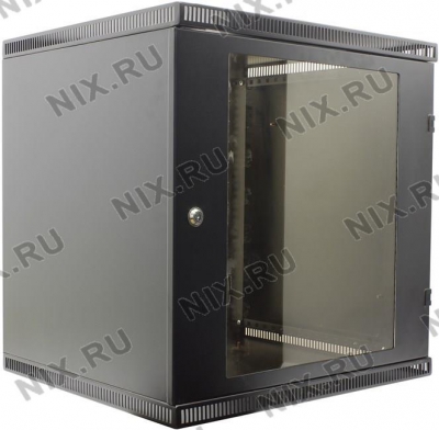 Купить NT WALLBOX LIGHT 12-65 B Шкаф 19" настенный, чёрный 12U 600*520,  дверь  стекло-металл в Иркутске