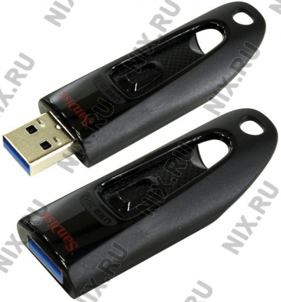  SanDisk Ultra <SDCZ48-032G-U46> USB3.0  Flash Drive  32Gb  (RTL)  