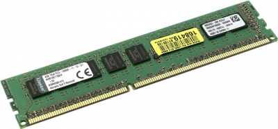  Kingston ValueRAM <KVR16E11S8/4> DDR3 DIMM 4Gb <PC3-12800>  CL11  ECC  