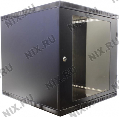 Купить NT WALLBOX LIGHT 12-66 B Шкаф 19" настенный, чёрный 12U 600*650,  дверь  стекло-металл в Иркутске