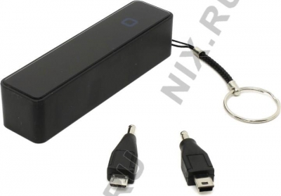    KS-is Power Bank KS-200 Black  (USB 0.8A,  2200mAh,  Li-lon)  