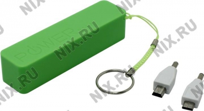    KS-is Power Bank KS-200 Green (USB 0.8A, 2200mAh, Li-lon)  