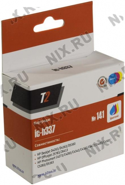   T2 ic-h337 (141) Color  HP DJ D4263/4363/5360,OJ J5783/6413,  PS  C4273/4283/4343/4383/4473  