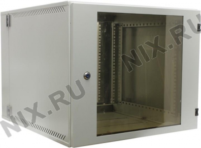 Купить NT WALLBOX PRO 9-66 G Шкаф 19" настенный, двухсекционный, серый,  9U 600*660,  дверь  стекло-металл в Иркутске