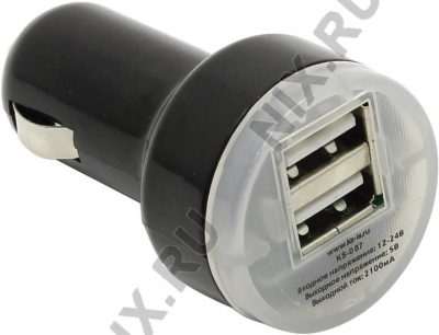  KS-is Duoco KS-087   - USB (. DC12-24V, . DC5V, 2xUSB 2.1A)  