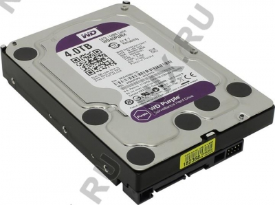  HDD 4 Tb SATA 6Gb/s Western Digital  Purple <WD40PURX>  3.5"  64Mb  