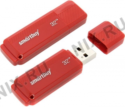  SmartBuy Dock <SB32GBDK-R> USB2.0 Flash Drive 32Gb (RTL)  