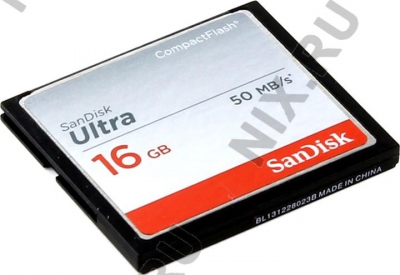 SanDisk Ultra <SDCFHS-016G-G46> CompactFlash  Card  16Gb  