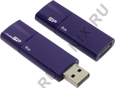 Silicon Power Ultima U05 <SP008GBUF2U05V1D> USB2.0 Flash Drive  8Gb  (RTL)  