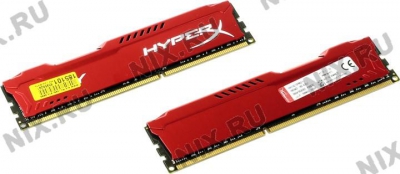  Kingston HyperX Fury <HX316C10FRK2/16> DDR3 DIMM 16Gb KIT 2*8Gb  <PC3-12800>  CL10  