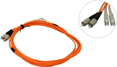  Patch cord  , SC-FC, VCOM, Duplex, MM 50/125 2 <VDU102-2.0>  