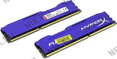  Kingston HyperX Fury <HX318C10FK2/16> DDR3 DIMM 16Gb KIT 2*8Gb <PC3-15000> CL10  