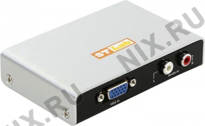  ST-Lab <M-450> VGA to HDMI Converter  (VGA(15F)+2xRCA-->HDMI 19F)  +  ..  
