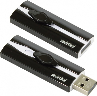  SmartBuy Comet <SB8GBCMT-K> USB2.0 Flash Drive 8Gb (RTL)  