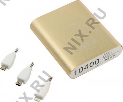   KS-is Power Bank KS-239 Gold (USB 2.1A, 10400mAh, 3  ,  Li-lon)  