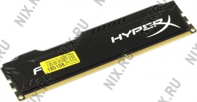  Kingston HyperX Fury <HX316C10FB/4> DDR3  DIMM 4Gb  <PC3-12800>  CL10  