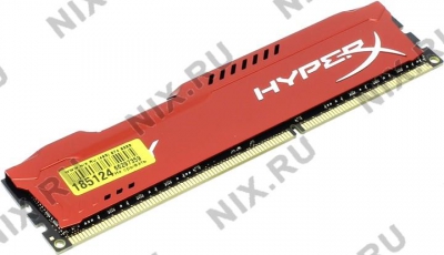  Kingston HyperX Fury <HX316C10FR/8> DDR3  DIMM 8Gb  <PC3-12800>  CL10  