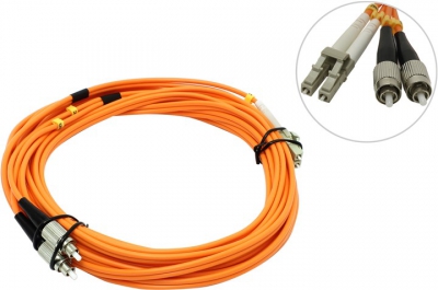  Patch cord  , LC-FC, VCOM, Duplex,  MM 50/125  5  <VDU301-5.0>  