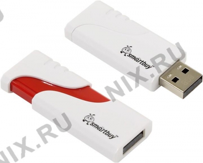  SmartBuy Hatch <SB8GBHTH-W> USB2.0  Flash Drive  8Gb  (RTL)  