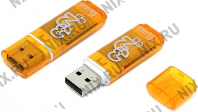  SmartBuy Glossy <SB32GBGS-Or> USB2.0  Flash Drive  32Gb  (RTL)  