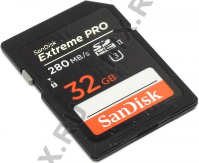  SanDisk Extreme Pro <SDSDXPB-032G-G46> SDHC Memory Card 32Gb UHS-II U3  