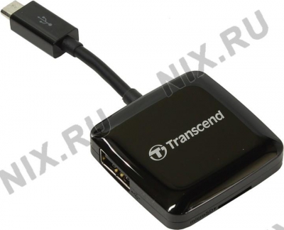  Transcend <TS-RDP9K> USB micro-B OTG SDXC/microSDHC Card  Reader/Writer  +1portUSB2.0  