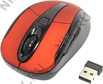  CANYON Wireless Optical Mouse <CNR-MSOW06R> (RTL) USB 6btn+Roll  