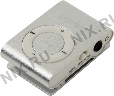  Perfeo <VI-M001 Silver> (MP3 Player, MicroSDHC, USB2.0, Li-Ion)  