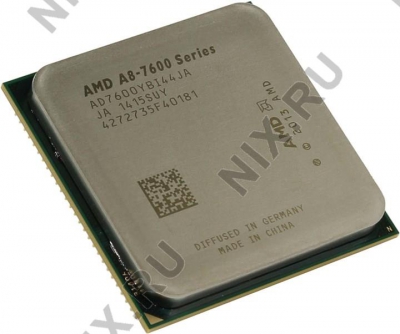  CPU AMD A8-7600     (AD7600Y) 3.1 GHz/4core/SVGA  RADEON R7/ 4  Mb/65W/5 GT/s  Socket  FM2+  