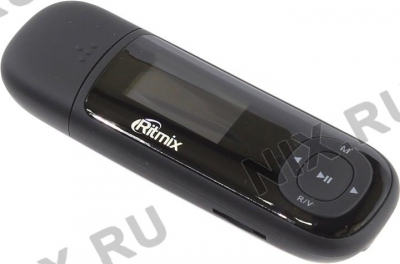  Ritmix <RF-3450-16Gb> Black (MP3 Player, FM, 16Gb, 1", , microSDHC,  USB2.0,  Li-Pol)  
