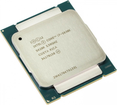  CPU Intel Core i7-5930K BOX ( ) 3.5 GHz/6core/1.5+15Mb/140W/5 GT/s LGA2011-3  