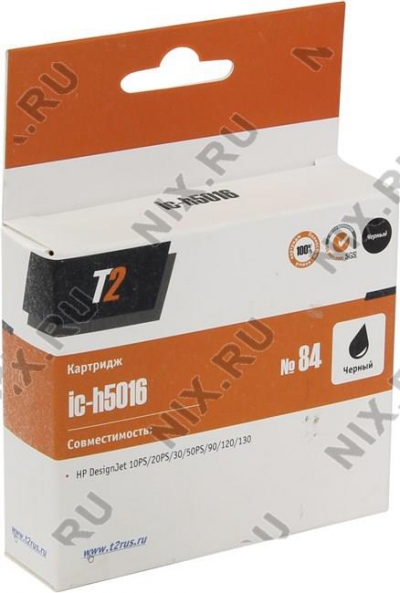   T2 ic-h5016 (84) Black  HP DJ 10PS/20PS/30/50PS/90/120/130  