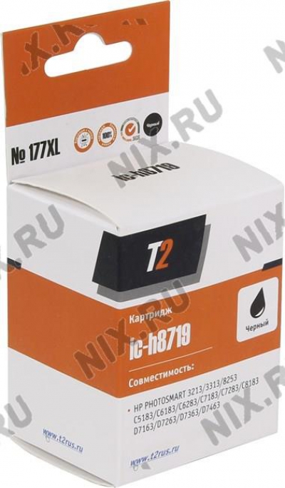   T2 ic-h8719 (177XL) Black  HP  PS  3213/3313/8253/C5183/C6183/C6283/C7183/D7163/D7363  
