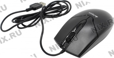  A4Tech Optical Wheel Mouse <OP-550NU> (RTL) USB 3but+Roll  