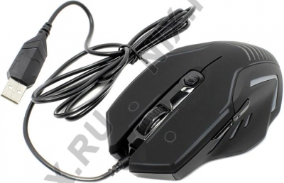  OKLICK INTERCEPTOR Optical Mouse <735G> (RTL) USB  6btn+Roll  <866473>  