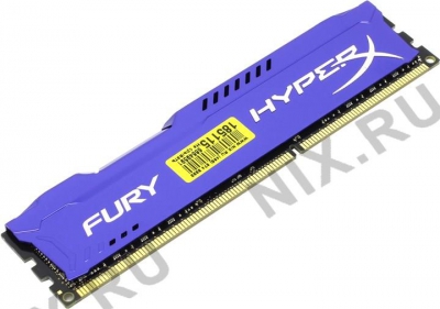  Kingston HyperX Fury <HX313C9F/8> DDR3 DIMM 8Gb  <PC3-10600>  CL9  
