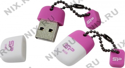  Silicon Power Touch T07 <SP016GBUF2T07V1P> USB2.0 Flash Drive  16Gb  (RTL)  