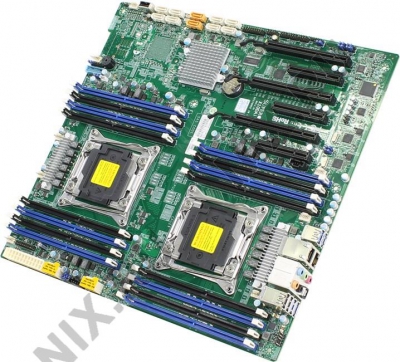  SuperMicro X10DAi (RTL) Dual LGA2011-3 <C612> 3xPCI-E 2xGbLAN SATA RAID E-ATX 16DDR4  