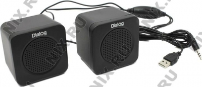   Dialog AC-01UP <Black> (2x0.5W,     USB)  