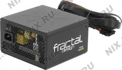    Fractal Design <FD-PSU-IN3B-750W> INTEGRA M 750W ATX (24+2x4+4x6/8)  Cable  Management  