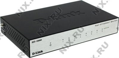  D-Link <DES-1008D /L2B>  Fast E-net Switch 8-port (8UTP 10/100Mbps)  