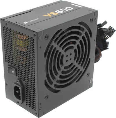    Corsair VS650 <CP-9020098> 650W  ATX  (24+2x4+2x6/8)  