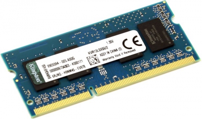  Kingston ValueRAM <KVR13LS9S6/2> DDR3 SODIMM  2Gb <PC3-10600> CL9  (for  NoteBook)  